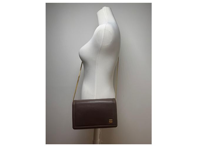 Vintage Givenchy 4G Leder Tasche braun - Ansicht 3