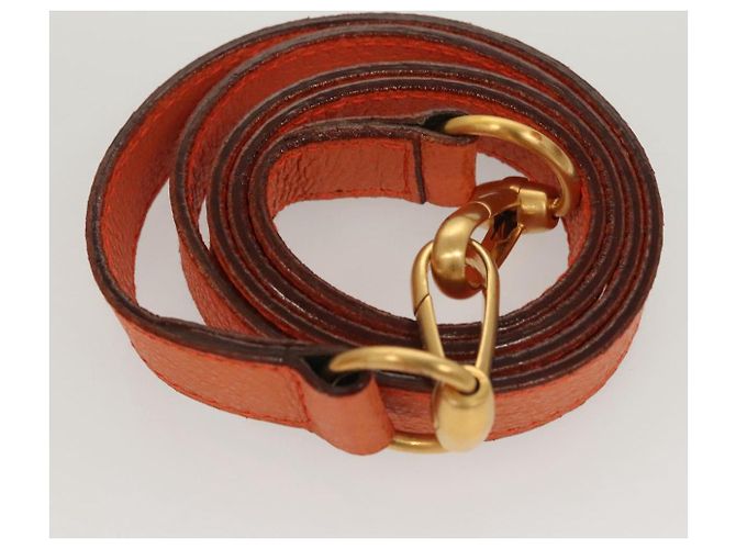 Borsa a mano GUCCI Bamboo Suede 2way Arancione Oro 000 123 0316 Auth BA1132 D'oro - vista 23