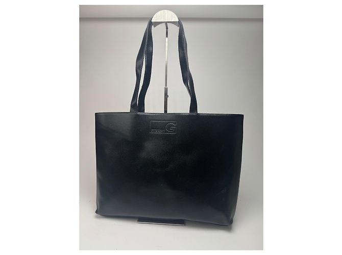 Sac à main en cuir vintage Givenchy noir - vue 10
