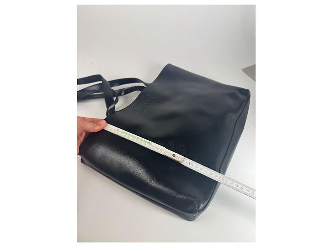 Sac à main en cuir vintage Givenchy noir - vue 5
