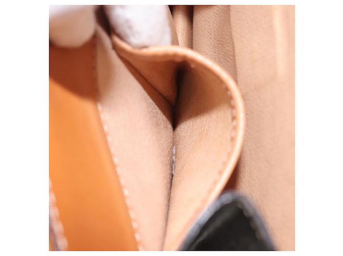 Céline Borsa a mano in tela Macadam CELINE in pelle PVC marrone oro Auth yk17887 D'oro - vista 23