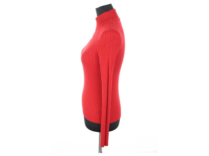 Courreges Pull rosso - vista 3