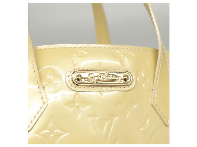 LOUIS VUITTON Monogram Vernis Wilshire PM Borsa a Mano Broncorail M91452 Auth 118183 - vista 17