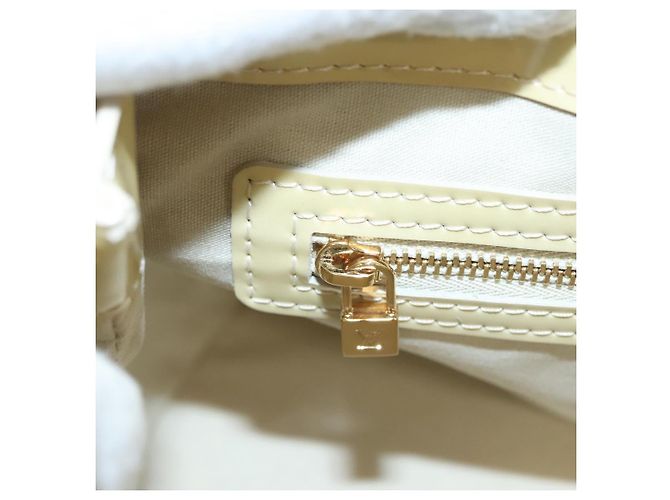 LOUIS VUITTON Monogram Vernis Wilshire PM Borsa a Mano Broncorail M91452 Auth 118183 - vista 20