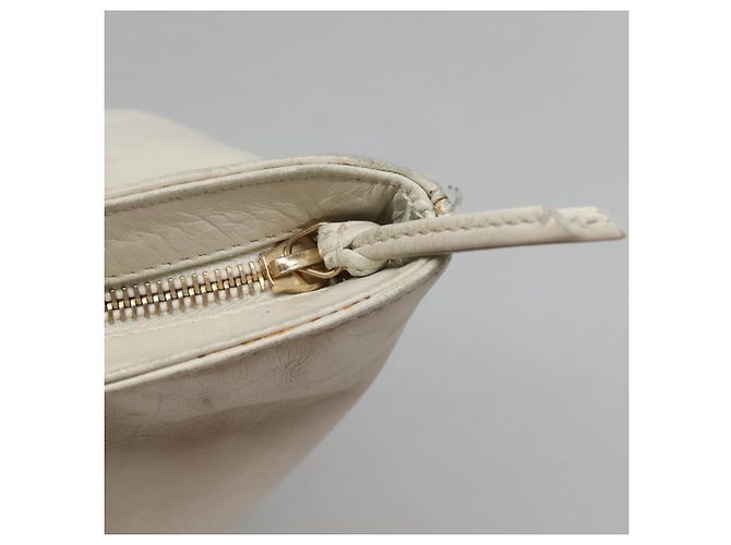 CHANEL COCO Borsa Tote in Pelle Bianca CC Auth bs24229 Bianco - vista 10