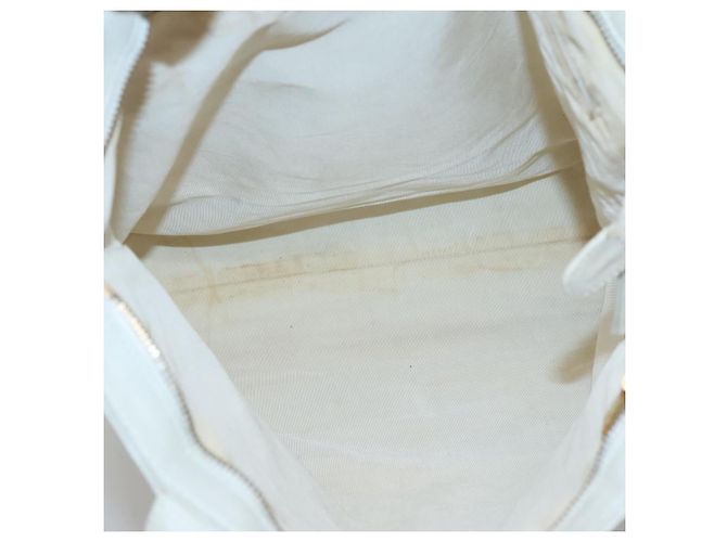 CHANEL COCO Borsa Tote in Pelle Bianca CC Auth bs24229 Bianco - vista 11