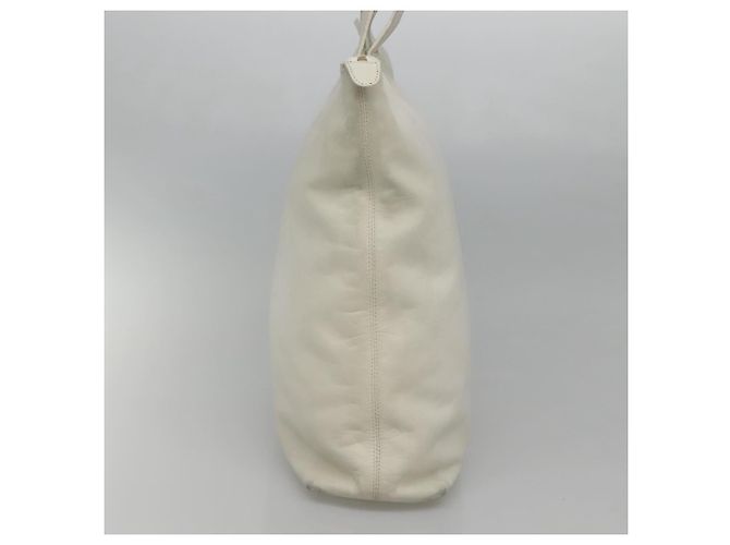 CHANEL COCO Borsa Tote in Pelle Bianca CC Auth bs24229 Bianco - vista 4