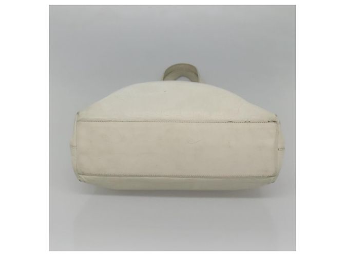 CHANEL COCO Borsa Tote in Pelle Bianca CC Auth bs24229 Bianco - vista 5