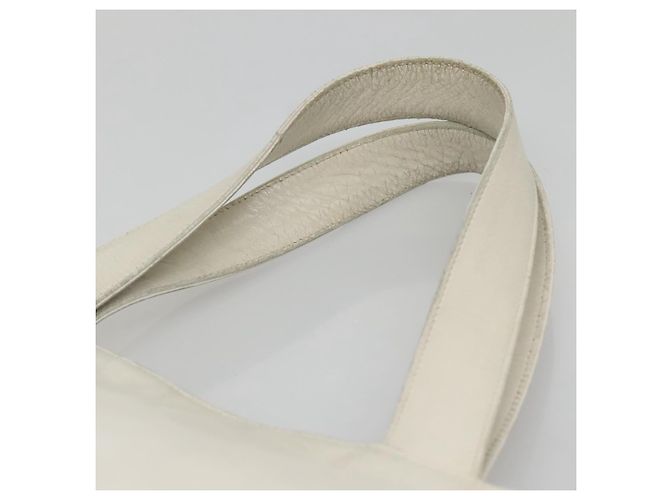 CHANEL COCO Borsa Tote in Pelle Bianca CC Auth bs24229 Bianco - vista 8
