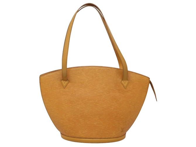 LOUIS VUITTON Epi Saint Jacques Borsa Shopping a Spalla Gialla M52269 Auth sw321 Giallo - vista 13