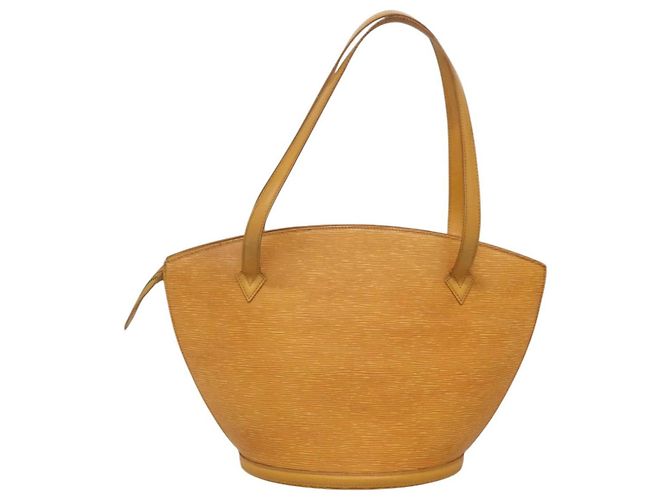 LOUIS VUITTON Epi Saint Jacques Borsa Shopping a Spalla Gialla M52269 Auth sw321 Giallo - vista 2