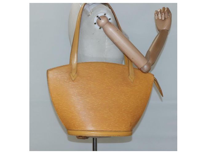 LOUIS VUITTON Epi Saint Jacques Borsa Shopping a Spalla Gialla M52269 Auth sw321 Giallo - vista 22