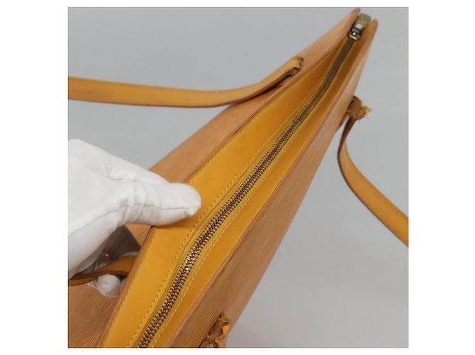 LOUIS VUITTON Epi Saint Jacques Borsa Shopping a Spalla Gialla M52269 Auth sw321 Giallo - vista 6