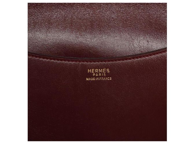 Hermès HERMES Schultertasche aus rotem Leder Auth bs24478 - Ansicht 17