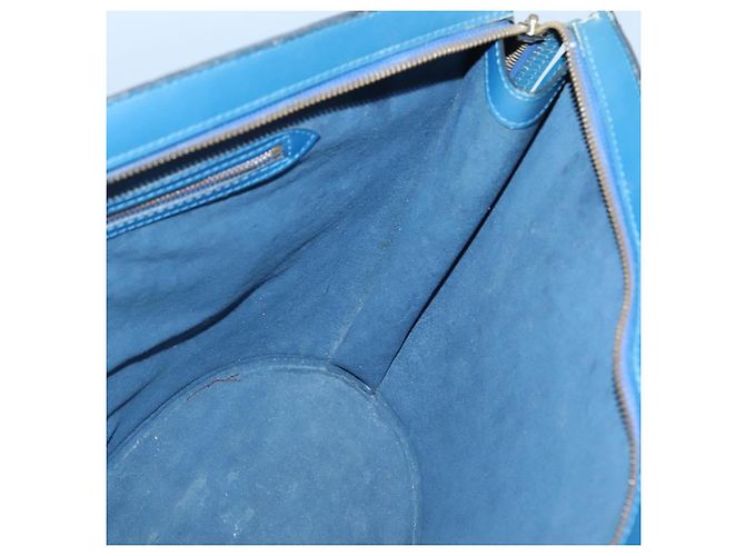 LOUIS VUITTON Epi Saint Jacques Borsa Shopping a Spalla Blu M52275 LV Auth BA1323 - vista 20