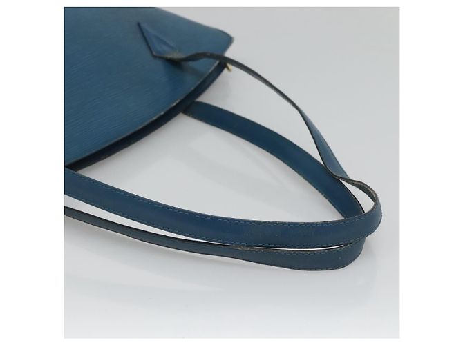 LOUIS VUITTON Epi Saint Jacques Borsa Shopping a Spalla Blu M52275 LV Auth BA1323 - vista 7