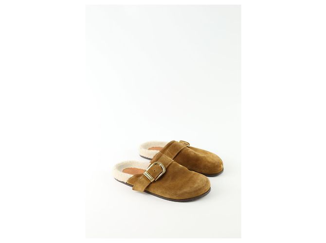 SéZane Mule in suede marrone - vista 3