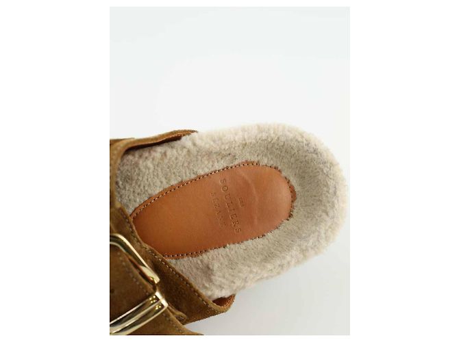 SéZane Mule in suede marrone - vista 5