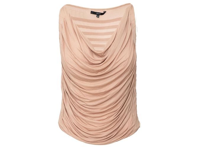Set top e gonna arricciata Gucci Rosa - vista 4