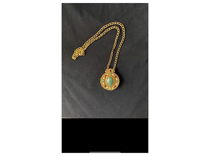Collana vintage Chanel Robert Goossens Gold hardware - vista 5