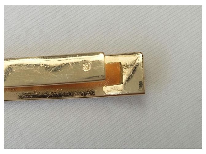 Yves Saint Laurent Ottime condizioni e placcato in oro certificato D'oro Gold hardware - vista 8