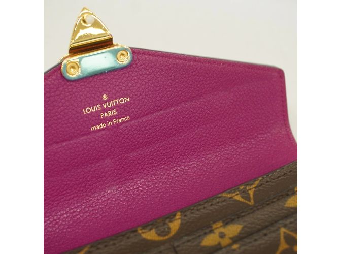 Lange Brieftasche Monogramm Pallas Louis Vuitton Braun - Ansicht 10