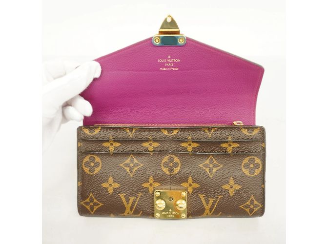 Lange Brieftasche Monogramm Pallas Louis Vuitton Braun - Ansicht 3