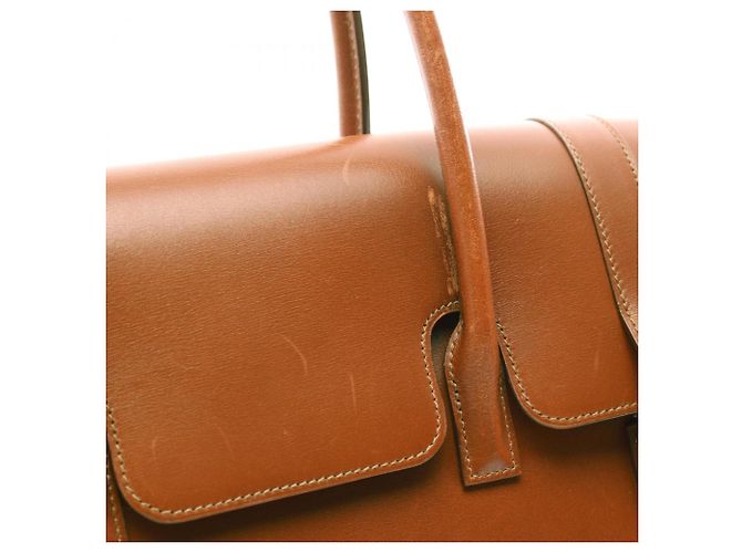 Hermès Hermes Drag 37 Handtasche Braun Cognac - Ansicht 7