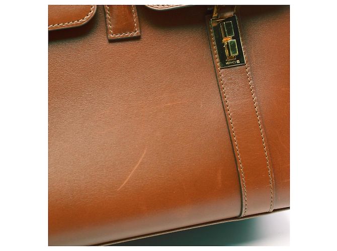 Hermès Hermes Drag 37 Handtasche Braun Cognac - Ansicht 8