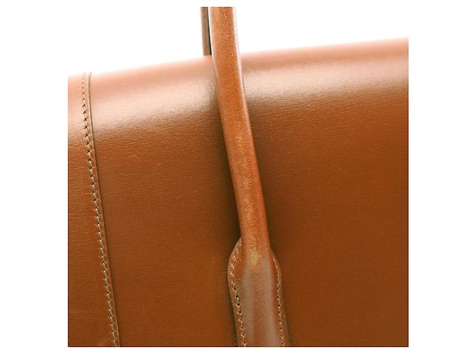 Hermès Hermes Drag 37 Handtasche Braun Cognac - Ansicht 9