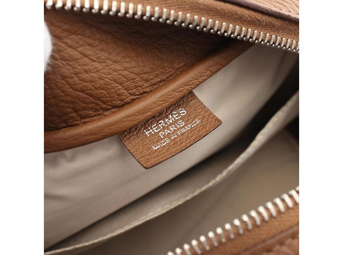 Hermès Borsa Clutch Hermes Truth Victoria GM Marrone - vista 5
