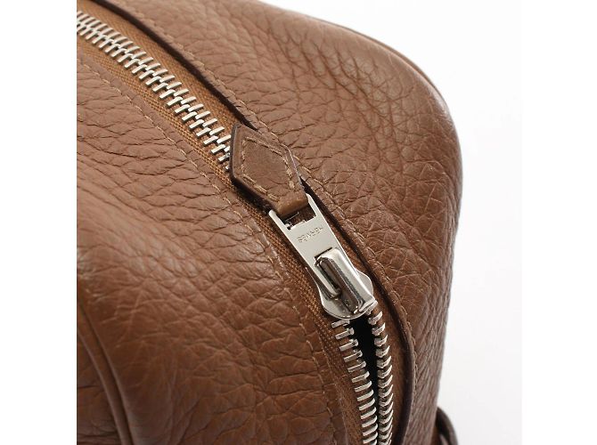Hermès Borsa Clutch Hermes Truth Victoria GM Marrone - vista 7