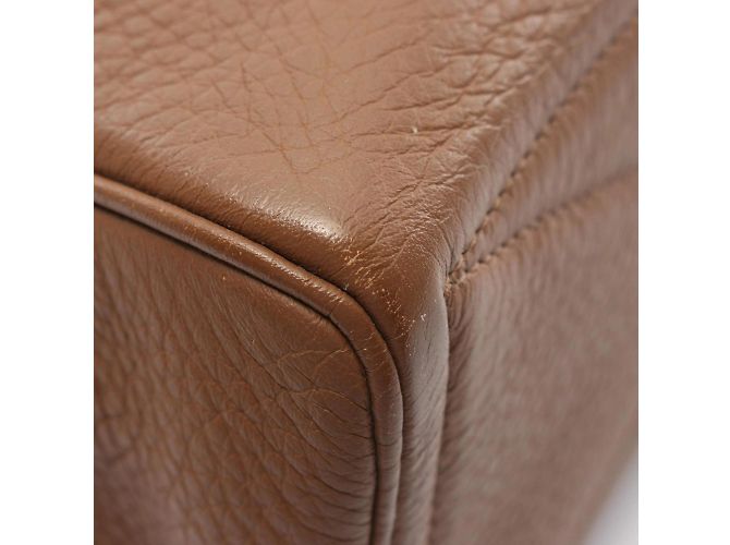 Hermès Borsa Clutch Hermes Truth Victoria GM Marrone - vista 9