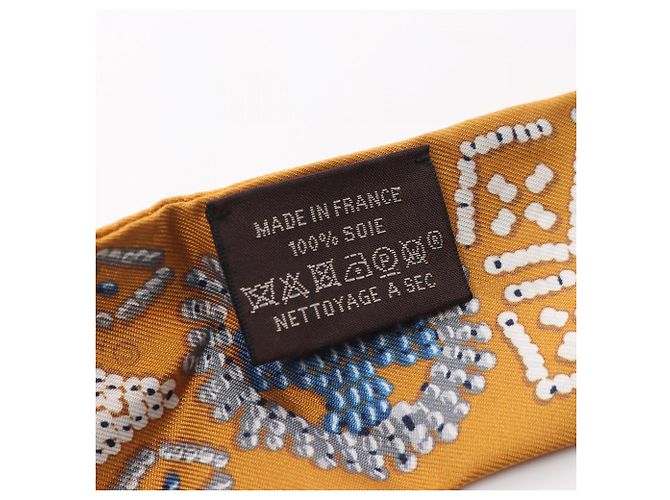Hermès Kelly in Perle Twilly Scarf Marrone Multicolore - vista 4