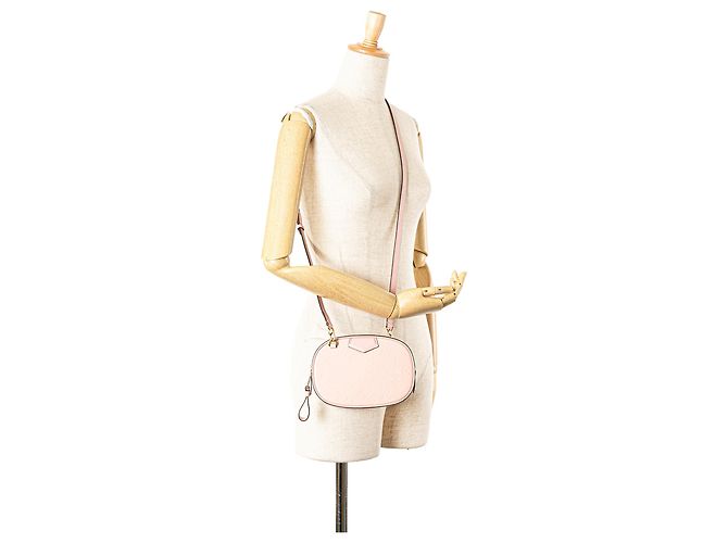 Cintura borsa Louis Vuitton Monogram Vernis rosa - vista 10