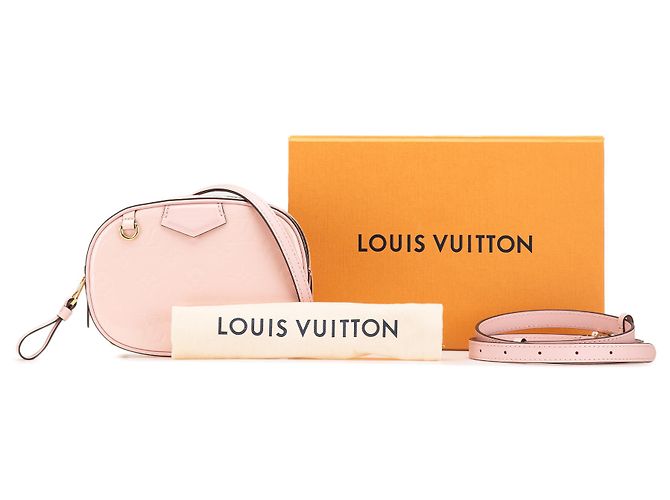 Cintura borsa Louis Vuitton Monogram Vernis rosa - vista 11