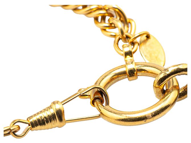 Collana pendente Chanel placcata in oro 31 Rue Cambon D'oro - vista 3