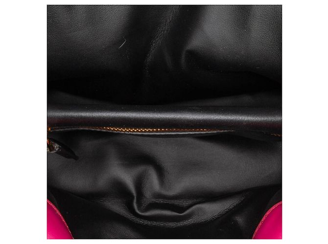 Marni Rosa Piccola Borsa in Pelle Prisma - vista 3