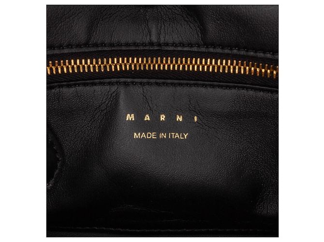 Marni Rosa Piccola Borsa in Pelle Prisma - vista 6