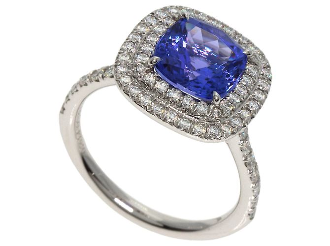 Tiffany & Co. Soleste Tanzanite Diamond Ring - view 8