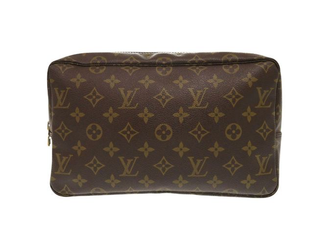 Pouch Monogram True Toilet 28 di Louis Vuitton Marrone Monogramma - vista 2