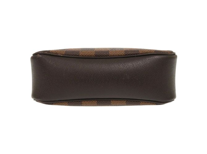 Borsa a mano Damier Truth Makeup di Louis Vuitton Marrone Damier ebene - vista 4