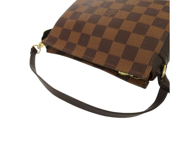 Borsa a mano Damier Truth Makeup di Louis Vuitton Marrone Damier ebene - vista 6