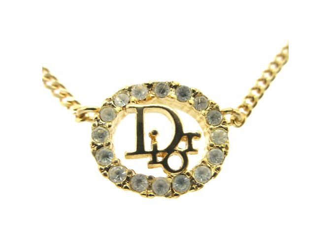 Collana ovale in oro Christian Dior D'oro - vista 2