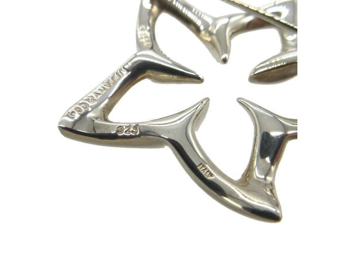 Tiffany & Co Spilla Fiore Plumeria Tiffany Argento - vista 6