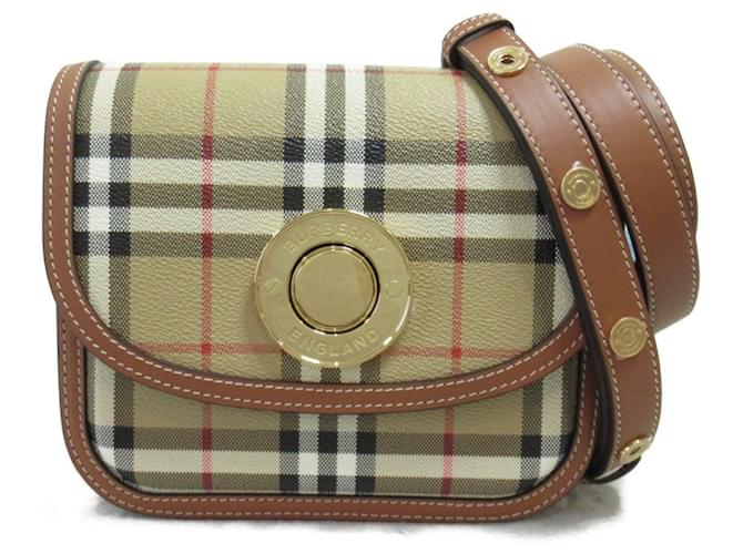 Burberry Men Embroidered Pvc Shopping Bag