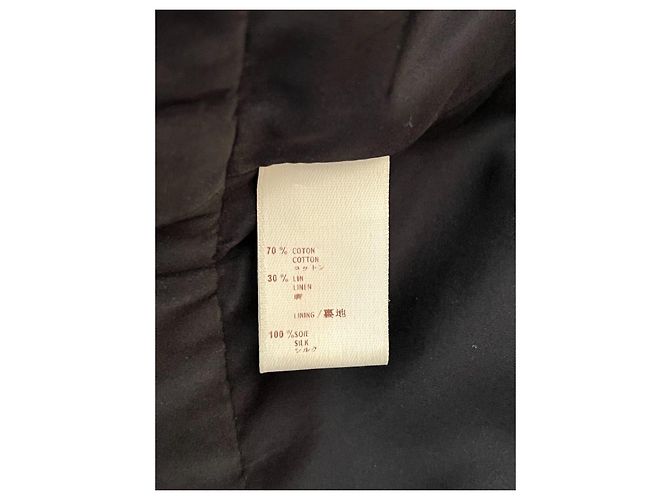Vestido Louis Vuitton Azul de Algodón 38FR - vista 5
