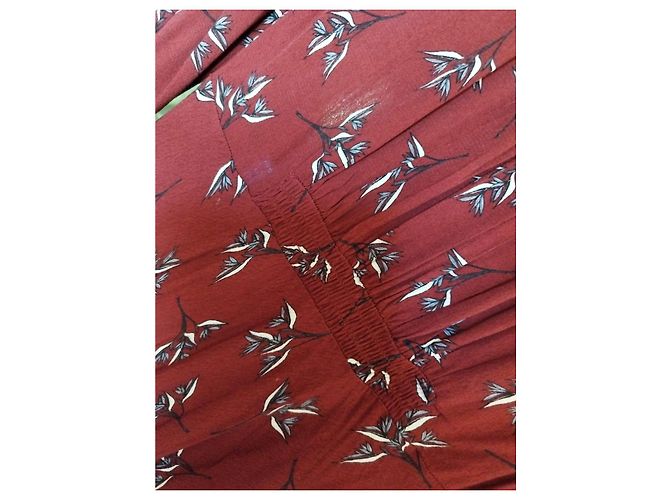 Vestido Flore burdeos Ba&sh XS/34 - vista 2