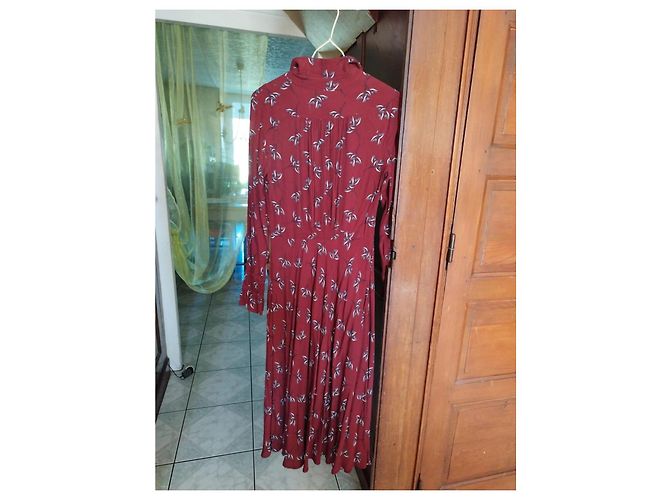 Vestido Flore burdeos Ba&sh XS/34 - vista 5