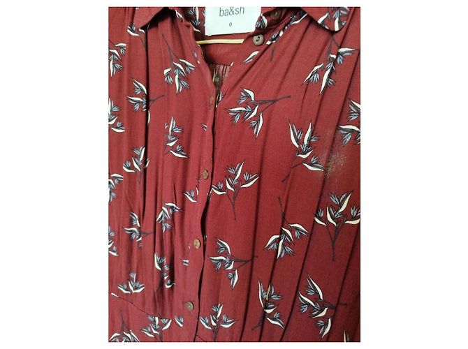 Vestido Flore burdeos Ba&sh XS/34 - vista 8